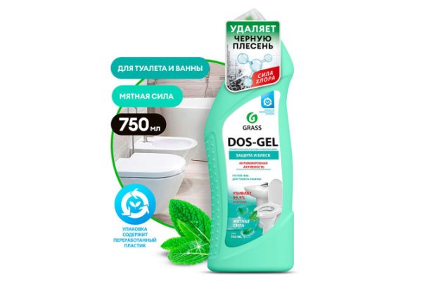 Cleaning agent GRASS Dos gel Mint power universal 0.75 l
