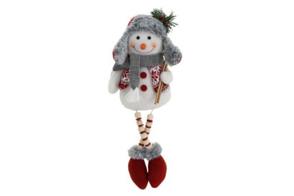 Decorative figurine of a Snowman in a hat