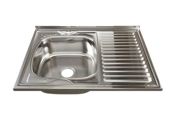 Overhead sink with wing MIXLINE 528180 80x60x18 cm