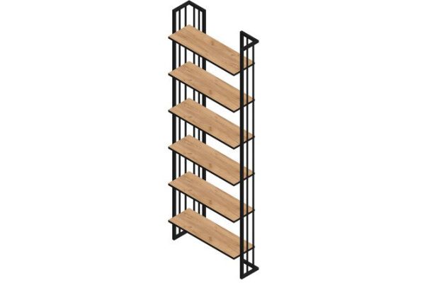Rack 6-tier Sanflor Tetris 69x200x23 cm