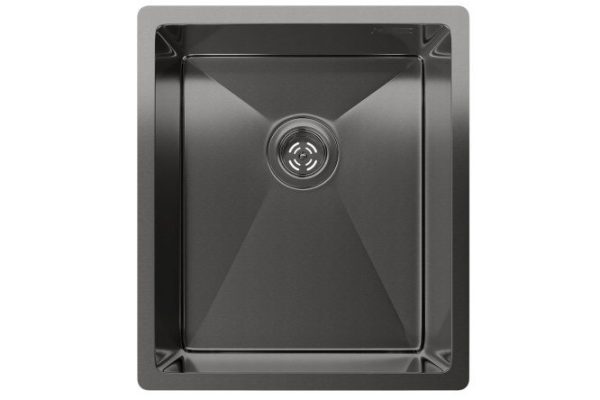 Inset sink Rinox 3844 UN PVD black 38x44x20 cm