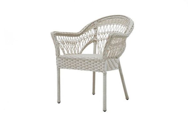 Armchair Safia color white