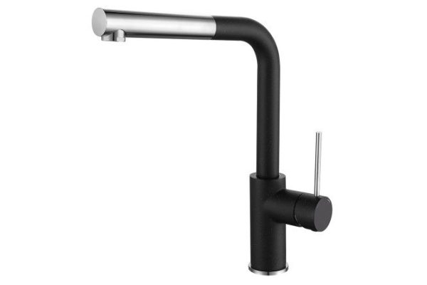 Kitchen mixer RIVELATO Albano 1573503 nero cromo