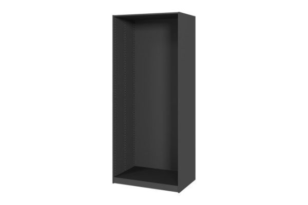 Cabinet body Oscar 90x212x58 cm, anthracite