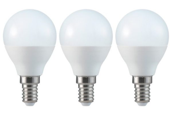 Set of LED lamps Gauss Basic 10531152T, 3 pcs., 5.5W, E14, Warm light