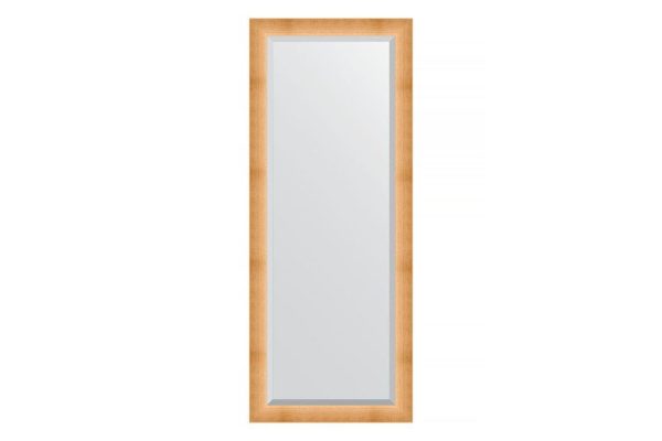Floor mirror with bevel in a baguette frame EVOFORM BY 6116 etched gold 81x201 cm