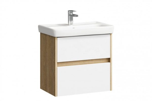 Hanging cabinet AQWELLA City 55 cm, Baltic oak color