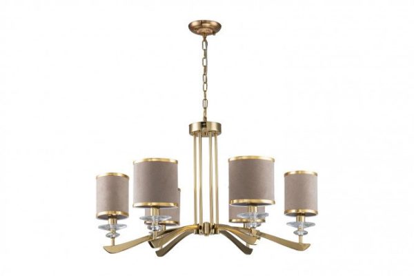 Hanging chandelier FAVOURITE Rocca 12 sq.m., 78x145x78 cm, E14