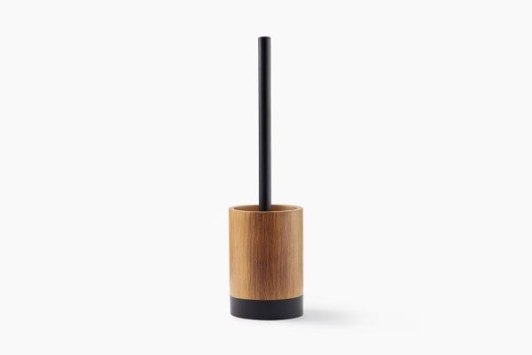 Toilet brush in stand EVIO Villagio 9.4x35.5x9.4 cm, Polyresin