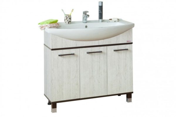 Vanity unit Sanflor Toledo 83.2 cm, Oregon color