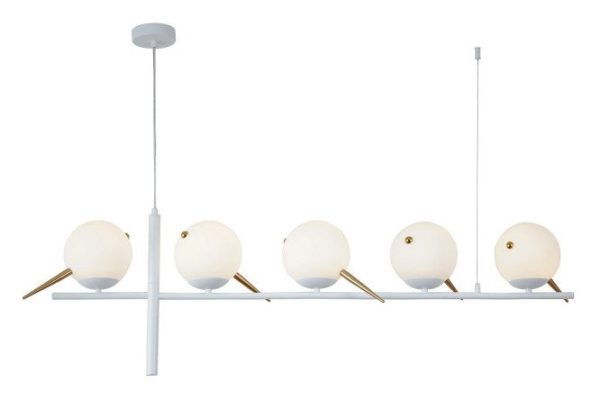 Hanging chandelier FAVOURITE Tior 15 sq.m., 116x80x15 cm, E27