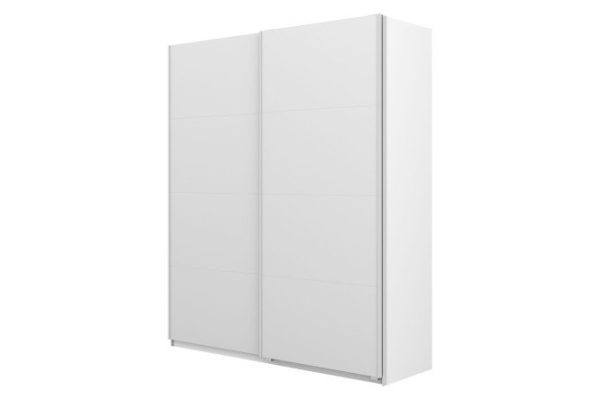 Sliding wardrobe Oscar 200x236x58 cm, white