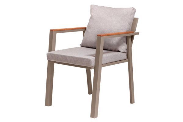 921exgvviz03qr6b0z3zhi6x99uj4xdi.jpg Outdoor chair Santorini 54x75x65 cm, frame color beige-gray, natural wood, soft elements gray