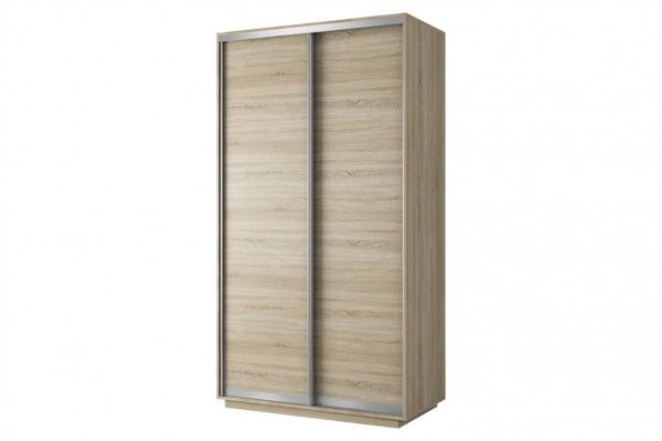 Sliding wardrobe 2-door Slide 120x240x45 cm, Sonoma