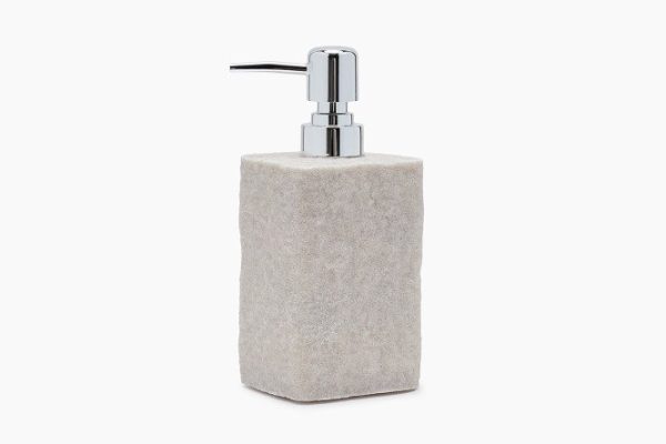 928d5cfc55930b764cc798eb0d06be87.jpg Liquid soap dispenser Stone beige 500 ml, Polyresin