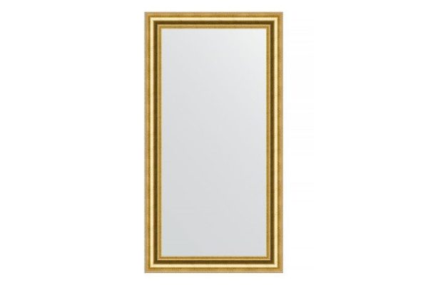 Wall mirror in a baguette frame EVOFORM antique gold 76x156 cm