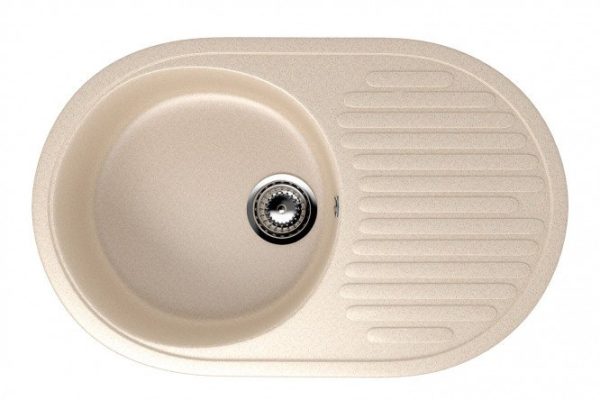 92e8429403a051ae44a13ac948267bbc.jpg Sink with drainer ULGRAN U-107 72x45.5x18 cm