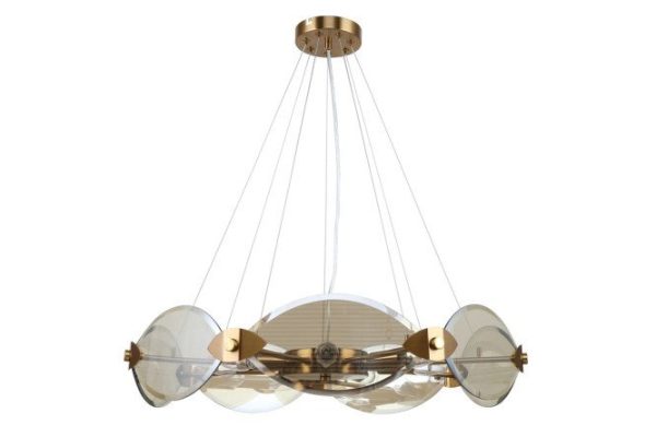 Hanging chandelier FAVOURITE Ovate 17 sq.m., 65x80x65 cm, E14