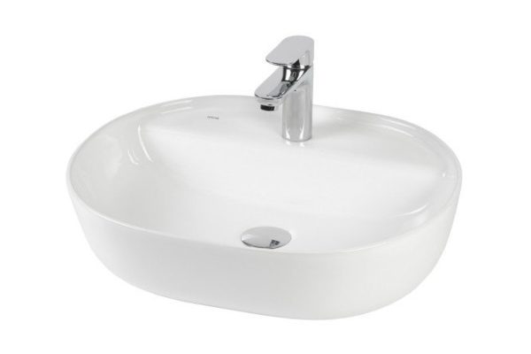 Countertop washbasin BOND Oval S01-500 Countertop, 50x13.5x39 cm