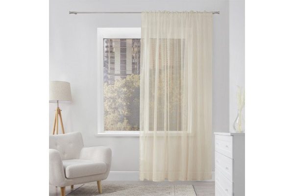 Tulle MICASA Gera 300x280 cm, 1 piece, gold color