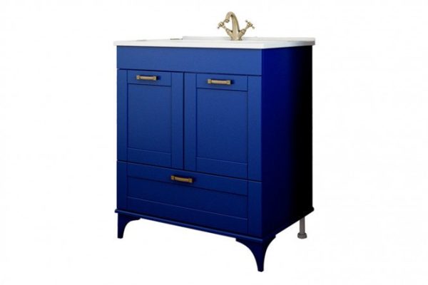 Vanity cabinet Sanflor Vanessa 72 cm, indigo color