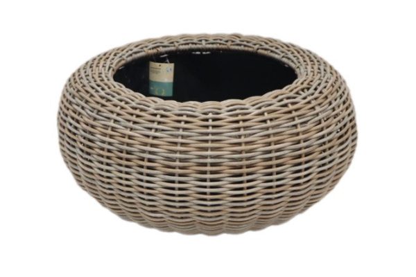 Flat flowerpot Astra 49x22 cm