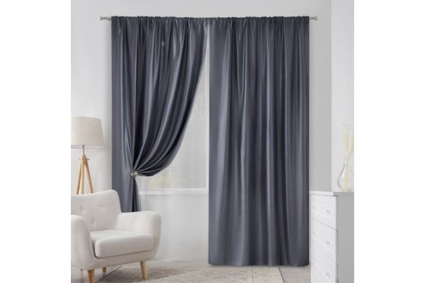 Set of curtains ESTUDI BLANCO Drina 150x270 cm, 2 pcs.