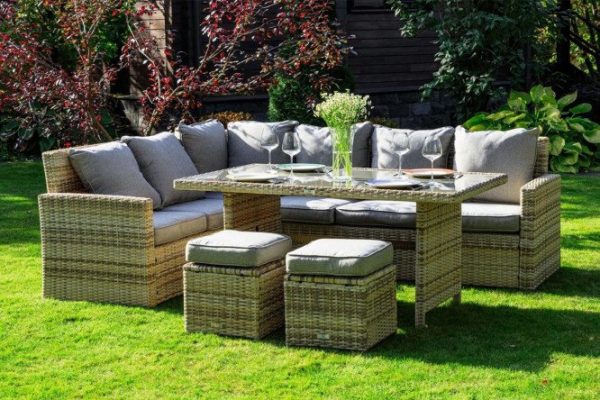 Furniture set Zorro frame color beige, finishing beige