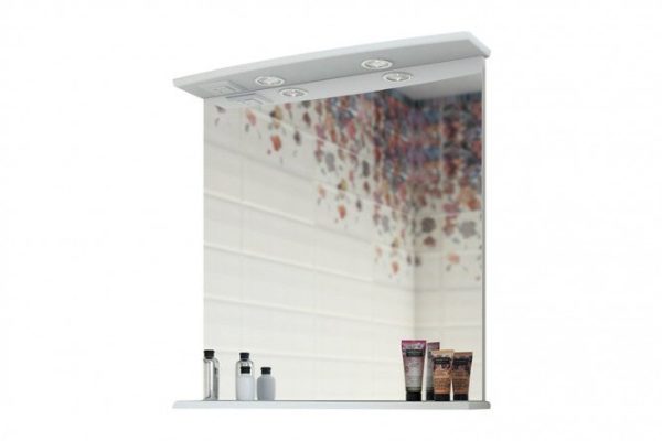 Mirror with shelf Sanflor Sophie NEW 69.2x72x15 cm