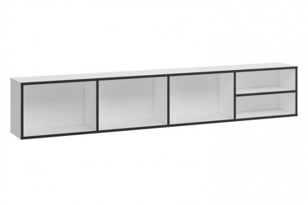 Urban shelf for loft bed