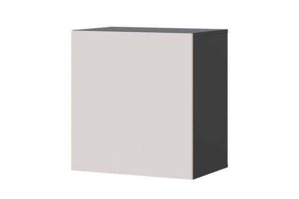 Cabinet Oscar Moon 60x64 with door, anthracite / Santiago soft