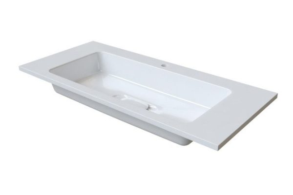 Washbasin IDDIS 450 4501000i28 100x13.3x45 cm