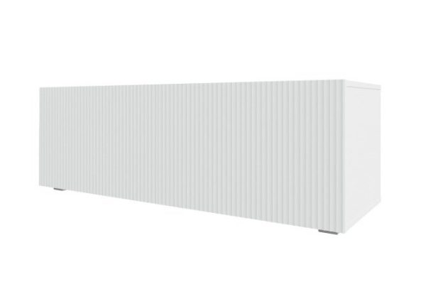 Cabinet Oscar Amelie 120x40 with 2 drawers, white / talc wave