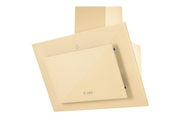 Hood LEX Mika GS 600 ivory color, 59x80.1x29 cm