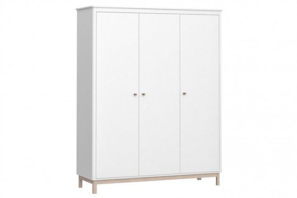 Classic 3-door wardrobe 167x210x60 cm