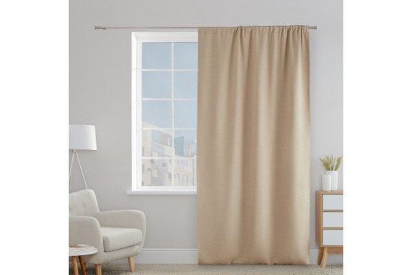 Ribbon curtain MICASA Etegi 145x265 cm, 1 piece, beige
