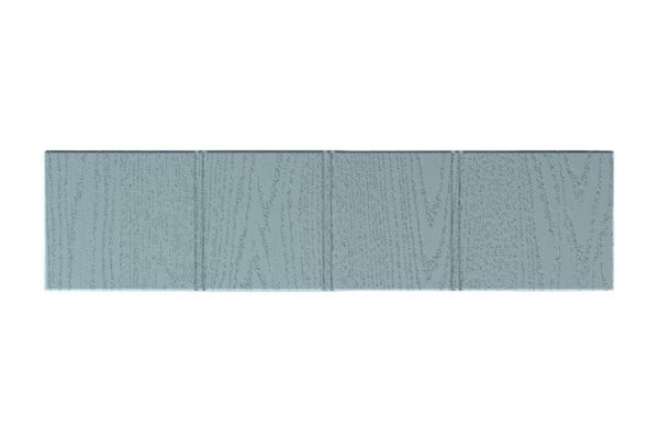 Front of the floor-standing cabinet for the Michelle oven, 44.6x10.8 cm, blue