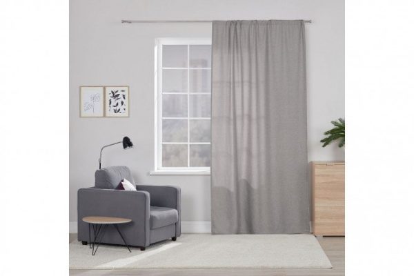 Ribbon curtain MICASA Vanda 150x280 cm, 1 piece, gray