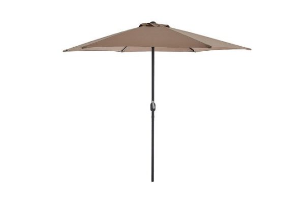 Garden umbrella Hall Oleo gray-brown 270 cm