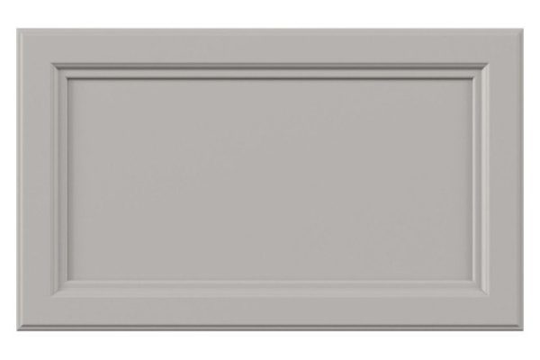 Gloria cabinet front 59.6x35.6 cm, gray silk color