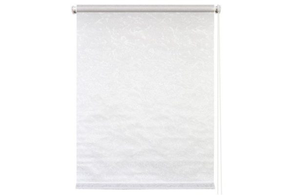 Roller blind COMFORT Frost color white, 200x175 cm