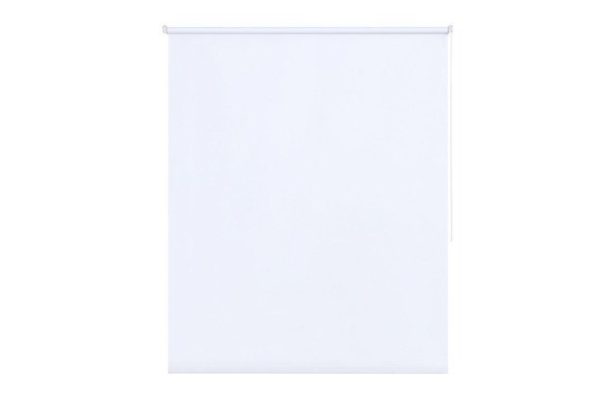 Roller blind Decofest color white, 100x160 cm