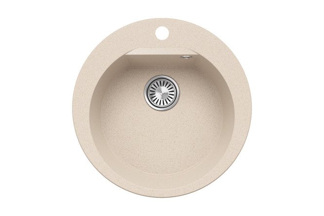 Inset sink Atol-520 52x52x20 cm