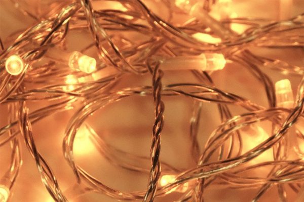 Electric garland LD120-GWW-BO 12 m