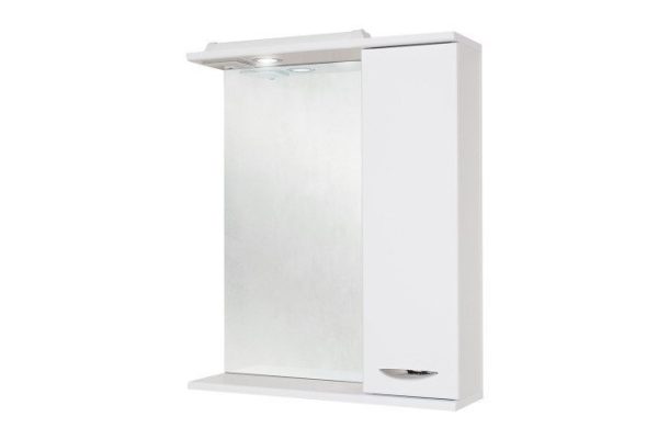 Mirror cabinet with lighting ONIKA Nika 60 206016, right 60x71.2x16 cm, Right