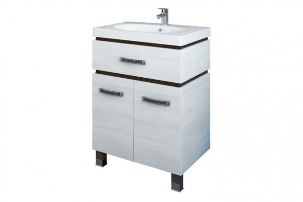 Vanity unit Sanflor Texas 68.8 cm, light northern wood color
