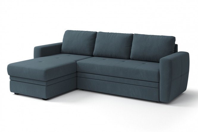 Corner sofa bed Lucky with right corner