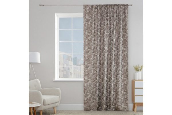 Curtain ESTUDI BLANCO Tara 180x280 cm, 1 piece, graphite, white