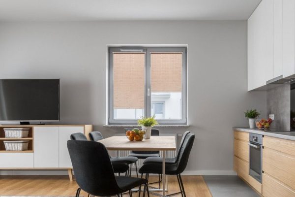 Roller blind COMFORT Riga color beige, 200x175 cm