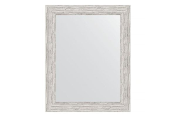 Wall mirror in a baguette frame EVOFORM BY 3005 silver rain 38x48 cm
